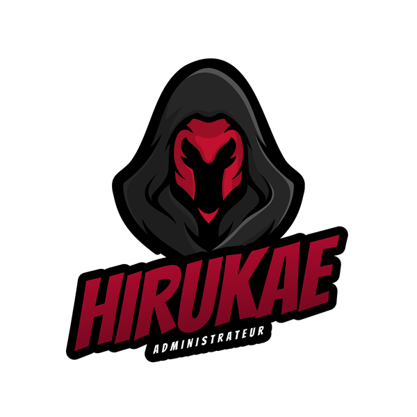 Avatar d’HIRUKAE : silhouette encapuchonnée rouge