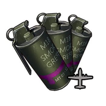 Grenades fumigènes de Rust