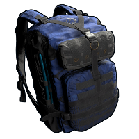 Sac à dos camouflage bleu de Rust