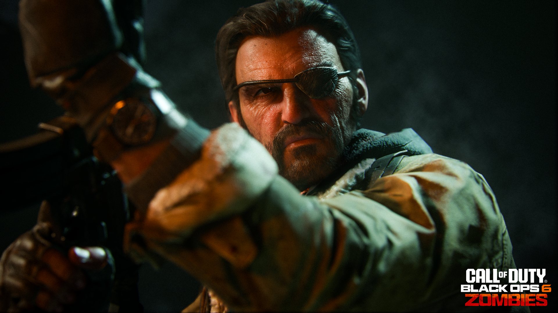 Personnage de Call of Duty: Black Ops 6 Zombies en gros plan